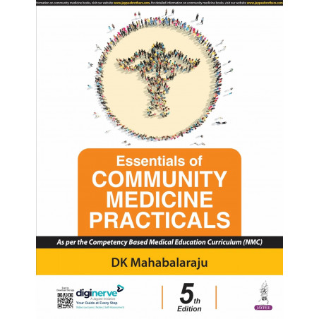 Essentials of Community Medicine Practicals, 5/E for MBBS Students | PSM Practical Manual with Case Studies, Spotters, Field…