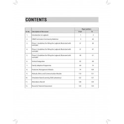 COMPETENCY-BASED LOGBOOK IN COMMUNITY MEDICINE book by Anshu Mittal - Back Cover