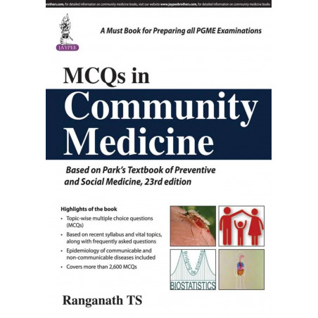 MCQS IN COMMUNITY MEDICINE book by Ranganath TS