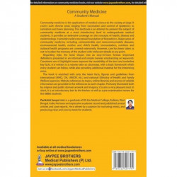COMMUNITY MEDICINE A STUDENT'S MANUAL book by Parikshit Sanyal - Additional Image 4
