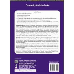 Community Medicine Buster, 5/E for MBBS Students as per the CBME Curriculum (NMC) | 10 Years' Solved Question Papers from 30… -