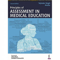 PRINCIPLES OF ASSESSMENT IN MEDICAL EDUCATION book by Tejinder Singh Anshu - Back Cover