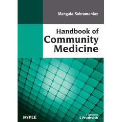 Handbook of Community Medicine book by Mangla Subramanian