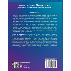 Mahajan's Methods in Biostatistics for Medical Students and Research Workers, 11/E | New Chapters on Nonparametric Tests and… -