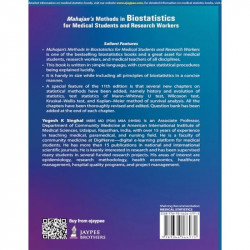 Mahajan's Methods in Biostatistics for Medical Students and Research Workers, 11/E | New Chapters on Nonparametric Tests and… -