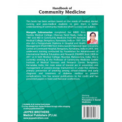 Handbook of Community Medicine book by Mangla Subramanian - Additional Image 3