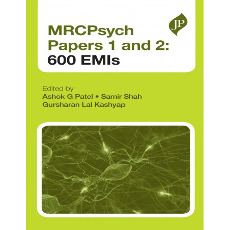 MRCPsych Papers 1 and 2: 600 EMIs book by Patel G Ashok