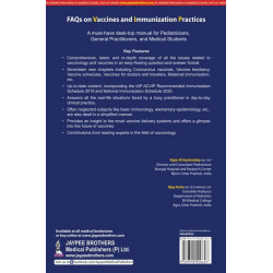 FAQS ON VACCINES AND IMMUNIZATION PRACTICES book by Ajay Vashishtha,Vipin M ; Kalra - Back Cover