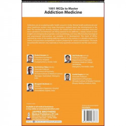 1001 MCQS TO MASTER ADDICTION MEDICINE book by Shahul Ameen, Anil Kakunje Mrugesh Vaishnav , Snehil Gupta , Sai Krishna Tikka -
