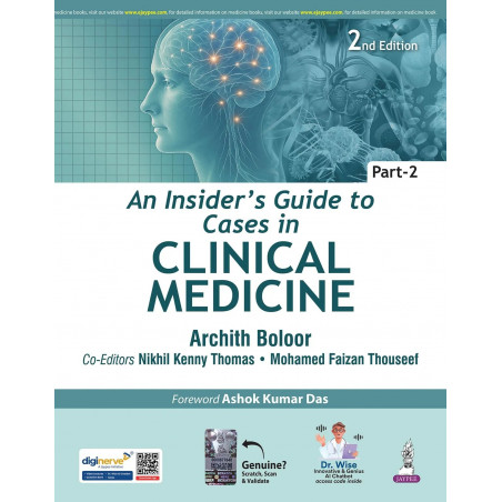 An Insider's Guide to Cases in Clinical Medicine (Part-2), 2/E for MBBS and PG Medical Students | Case Sheets, Discussion an…