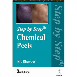 STEP BY STEP CHEMICAL PEELS book by Niti Khunger - Back Cover