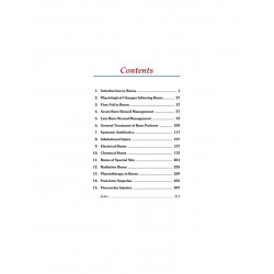 STEP BY STEP MANAGEMENT OF BURNS WITH PHOTO CD-ROM book by Sarabahi - Back Cover