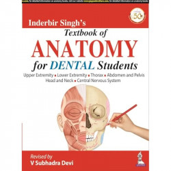 INDERBIR SINGH’S TEXTBOOK OF ANATOMY FOR DENTAL STUDENTS book by V Subhadra Devi - Back Cover