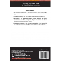 ESSENTIALS OF ANATOMY FOR DENTAL STUDENTS (WITH COLOUR ATLAS) book by Singh Inderbir - Additional Image 3