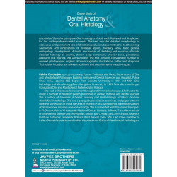 ESSENTIALS OF DENTAL ANATOMY ORAL HISTOLOGY book by Kabita Chatterjee - Additional Image 3