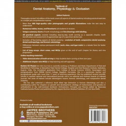 Textbook of Dental Anatomy, Physiology and Occlusion, 3/E for BDS First Year Students | Including Practical Workbook with St… -