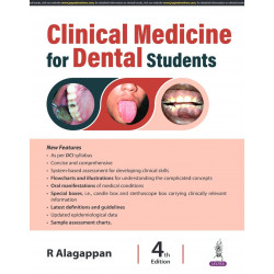 Clinical Medicine for Dental Students (BDS), 4/E | As per DCI Syllabus with Oral Manifestations of Medical Conditions and Sa…