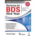 Mastering the BDS IIIrd Year, 11/E (Last 20 Years Solved Questions) for BDS 3rd Year Students and NEET-MDS Aspirants | Gener… -