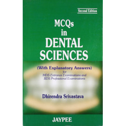 M.C.Qs in Dental Sciences book by Srivastava