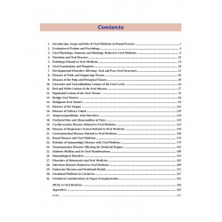 ORAL MEDICINE book by Chandra - Back Cover