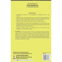 CLINICAL DIAGNOSIS IN ORAL MEDICINE: A CASE-BASED APPROACH book by SR Prabhu, The primary purpose of this book is to integra… -