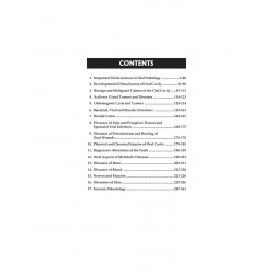 Review in Oral Pathology with MCQs book by Kamboj - Back Cover