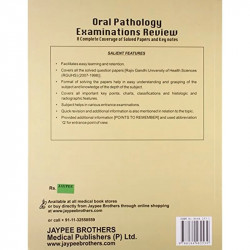 ORAL PATHOLOGY EXAMINATIONS REVIEW A COMPLETE COVERAGE OF SOLVED PAPERS AND KEY NOTES book by Biradar - Additional Image 4