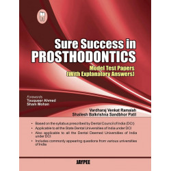 SURE SUCCESS IN PROSTHODONTICS (MODEL TEST PAPERS WITH EXPLANATORY ANSWERS) book by Ramaiah