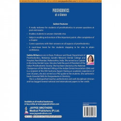 PROSTHODONTICS AT A GLANCE book by Ram Sabita M - Back Cover