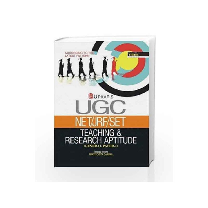 U.G.C.-NET/JRF/SET Teaching & Research Aptitude (General Paper-1) by Editorial Board : Pratiyogita Darpan Book-9788174822154