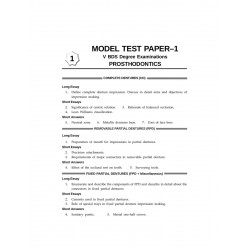 SURE SUCCESS IN PROSTHODONTICS (MODEL TEST PAPERS WITH EXPLANATORY ANSWERS) book by Ramaiah - Additional Image 6