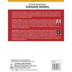 ESSENTIAL QUICK REVIEW COMMUNITY DENTISTRY WITH FREE COMPANION FAQS ON COMMUNITY DENTISTRY book by Gupta Priya Verma - Additiona