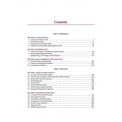PRINCIPLES AND PRACTICE OF PUBLIC HEALTH DENTISTRY book by Krishna Madhusudan - Back Cover