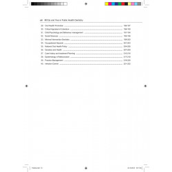 MCQs and Viva in Public Health Dentistry book by Sahana S - Additional Image 7