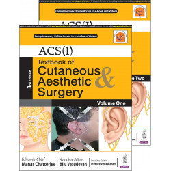 ACS(I) Textbook of Cutaneous & Aesthetic Surgery (2 Volumes) book by Manas Chatterjee, Biju Vasudevan