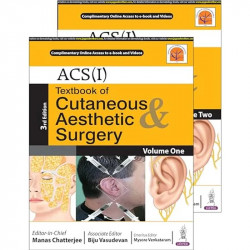 ACS(I) Textbook of Cutaneous & Aesthetic Surgery (2 Volumes) book by Manas Chatterjee, Biju Vasudevan - Back Cover