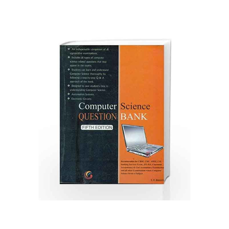 Computer Science Question Bank by Suresh K Basandra Book-9788175155152