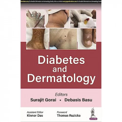 DIABETES AND DERMATOLOGY book by Surajit Gorai - Back Cover
