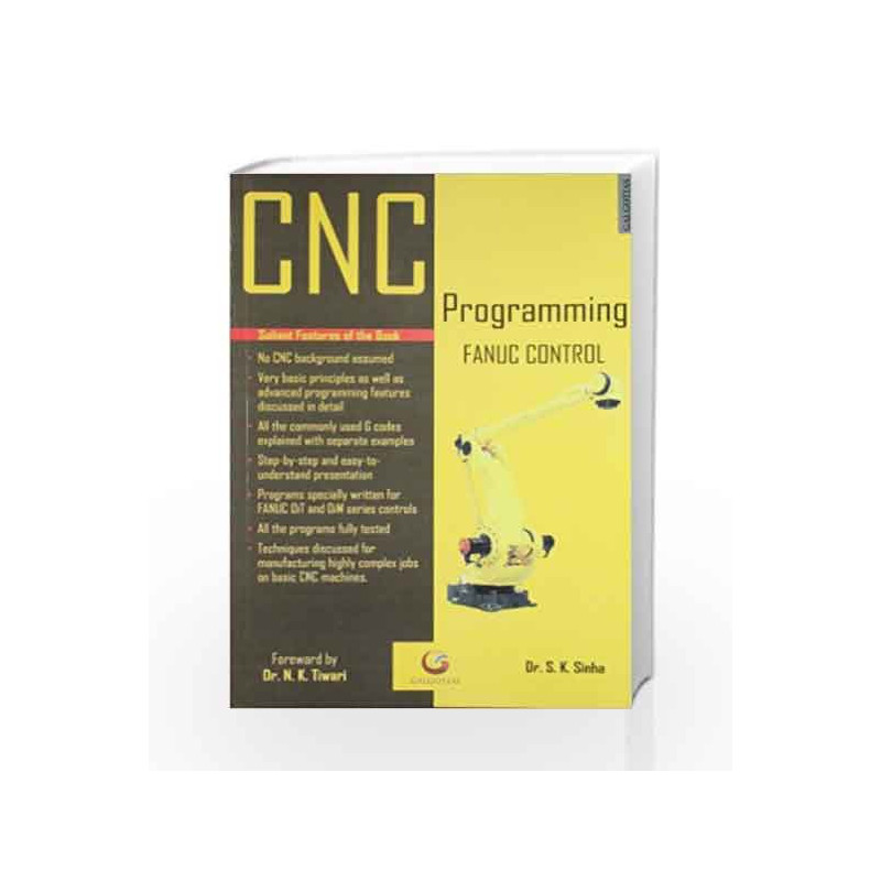 CNC Programming by S K Sinha Book-9788175156289