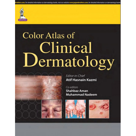 COLOR ATLAS OF CLINICAL DERMATOLOGY book by Kazmi Atif Hasnain