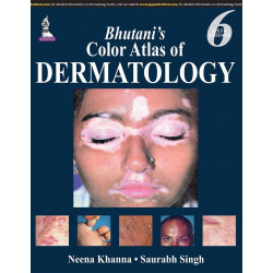 Bhutani’s Color Atlas of Dermatology book by Khanna Neena