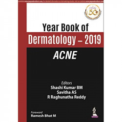 YEAR BOOK OF DERMATOLOGY 2019 ACNE book by Shashi Kumar BM, et al - Back Cover