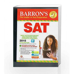 Barron\'s SAT 2015 by Ira K.Wolf Sharon Weiner Green Book-9788175157613