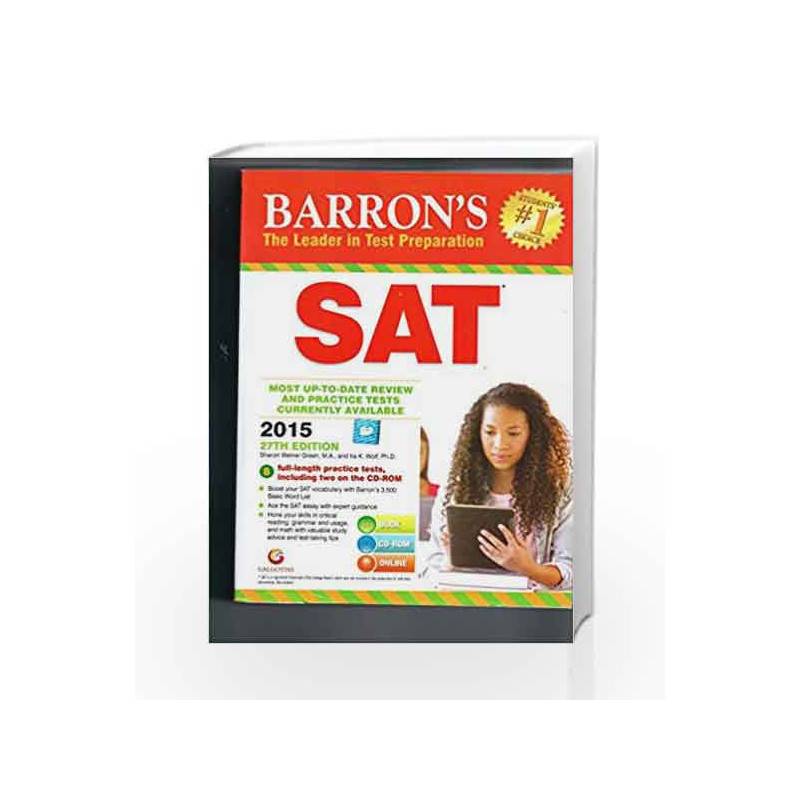 Barron\'s SAT 2015 by Ira K.Wolf Sharon Weiner Green Book-9788175157613