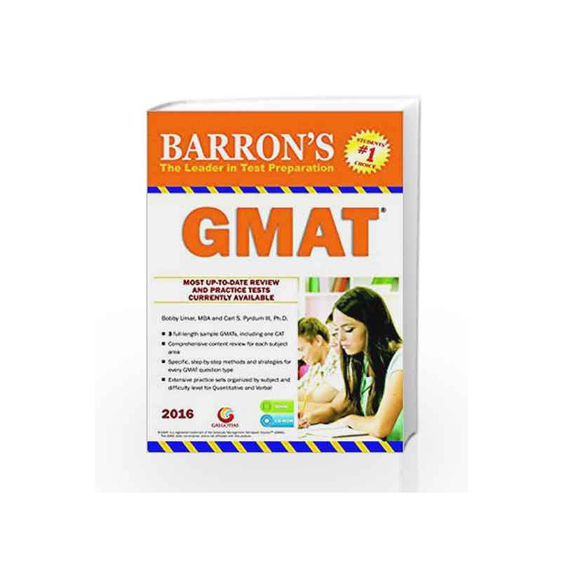 Barron\'s GMAT by TEJOMAYANANDA Book-9788175157620