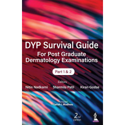 DYP Survival Guide for Post Graduate Dermatology Examinations (Part 1& 2) book by Nitin Nadkarni, Sharmila Patil