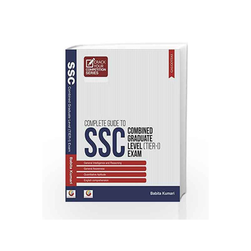 Ssc Combined Graduate Level (Tier - I) Exam. by KUMARI BABITA Book-9788175157668