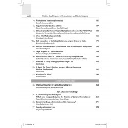 MEDICO-LEGAL ASPECTS OF DERMATOLOGY & PLASTIC SURGERY book by Venkataram Mysore, Satish Bhat - Additional Image 7