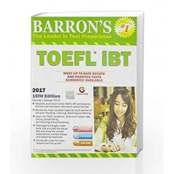 Barron\'s TOEFL iBT 15th edition (DVD) by Pamela J.Sharpe. Ph.D Book-9788175157781