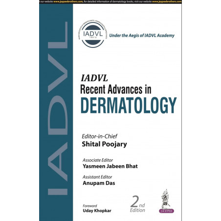 IADVL RECENT ADVANCES IN DERMATOLOGY book by SHITAL POOJARY